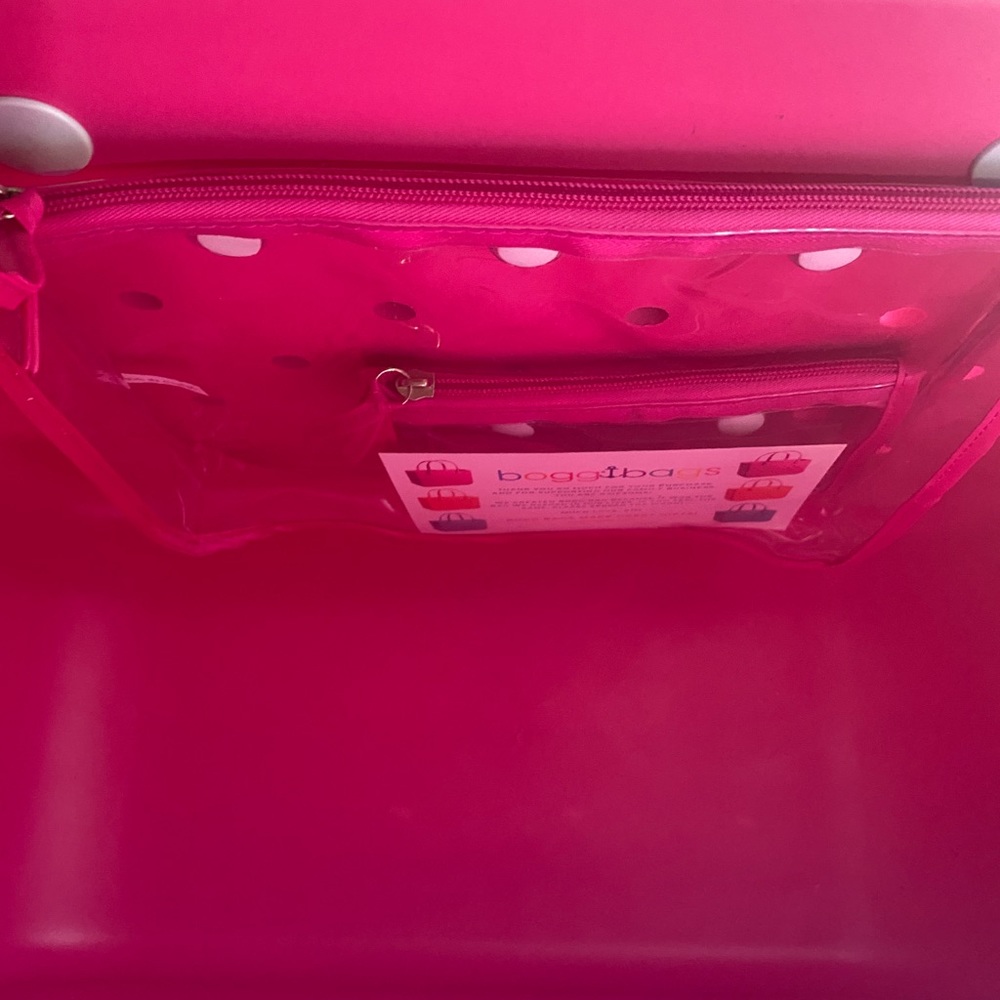 NWT HOT PINK LARGE BOGG BAG - Picture 2 of 2